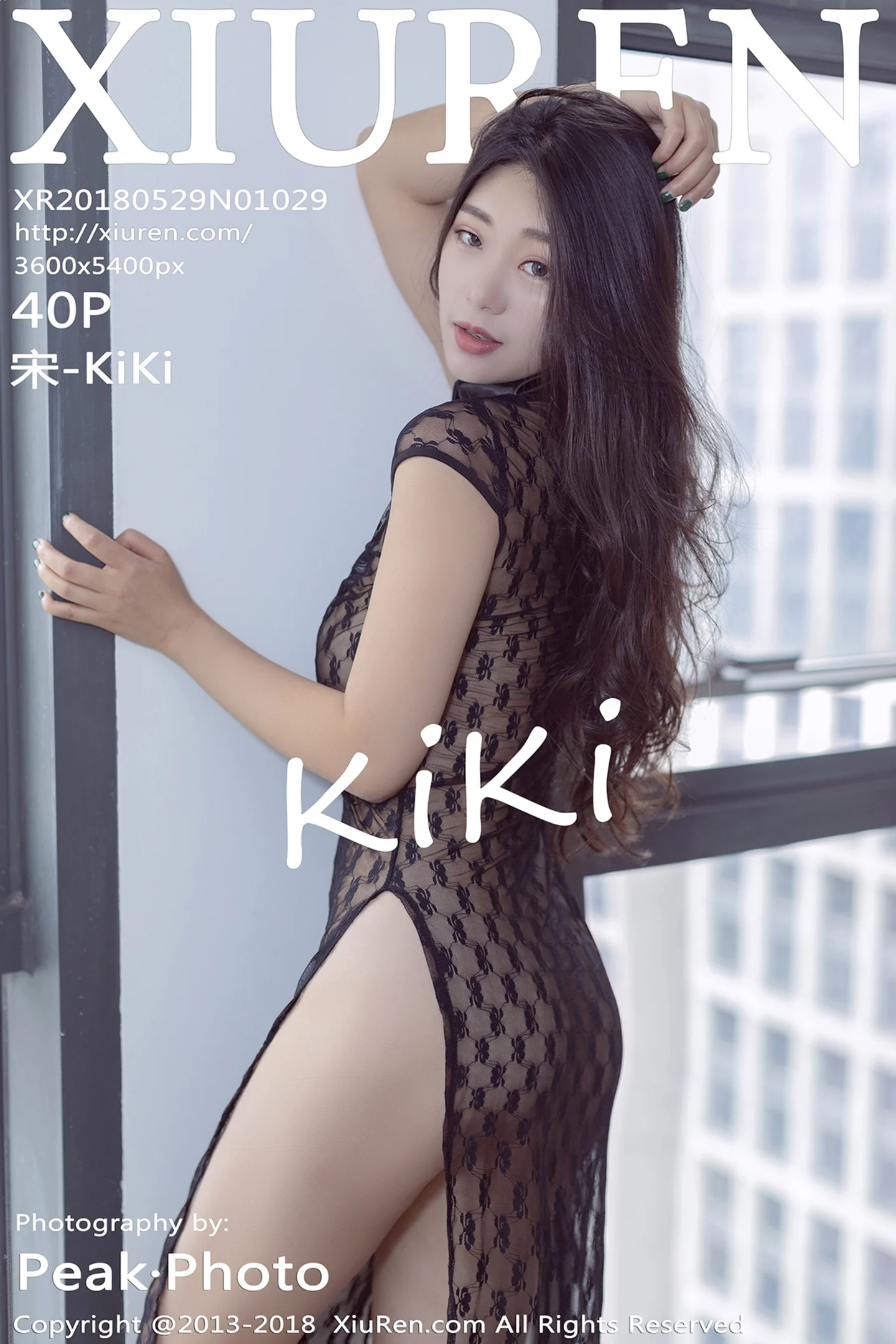 [XiuRen秀人网]No.1029_嫩模宋-KiKi黑色真空透视旗袍+复古肚兜爆乳诱惑写真40P-秀人网 - XiuRen.Xyz
